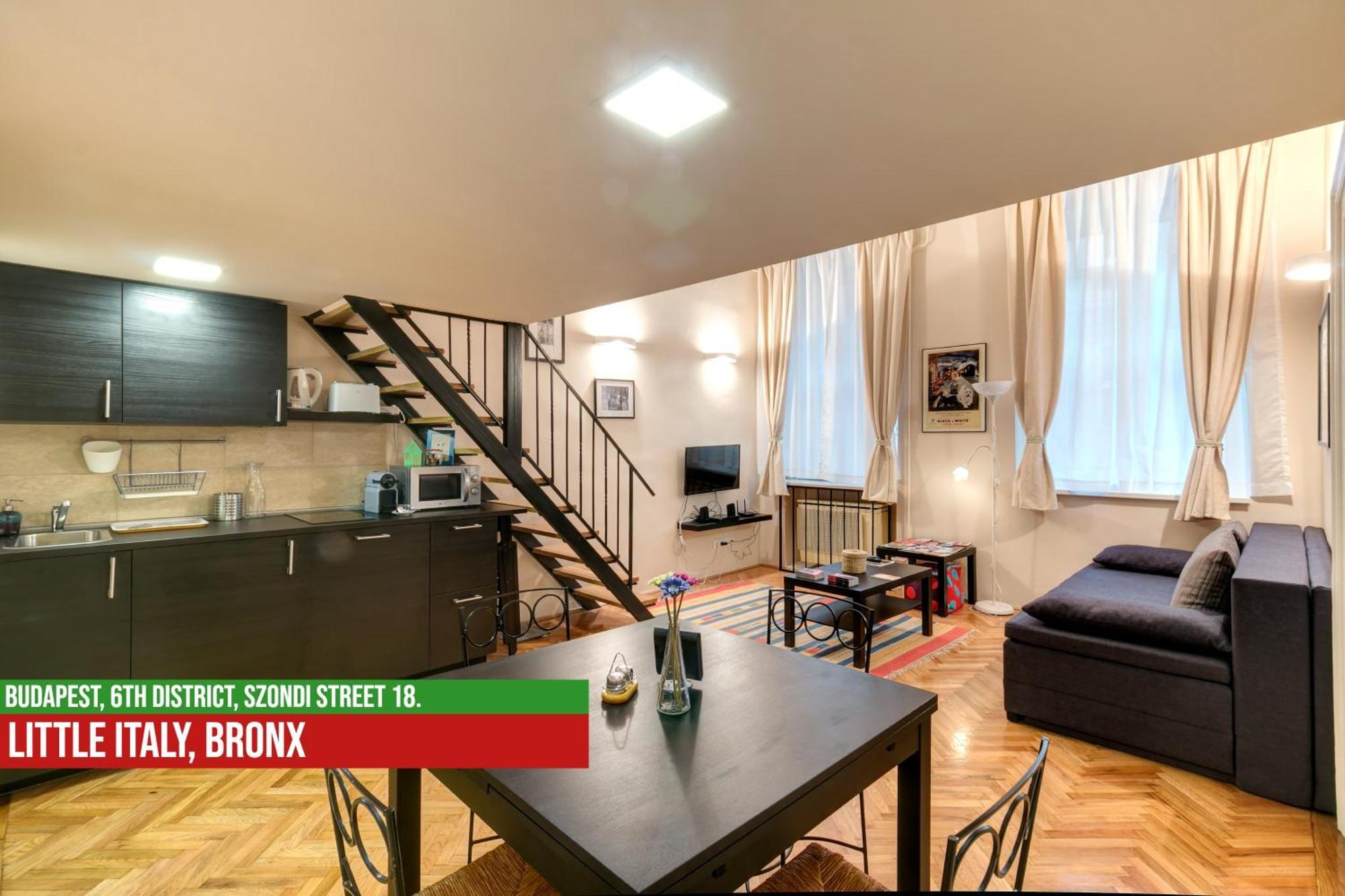 Little Italy Bronx Apartment 부다페스트 외부 사진